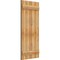 Ekena Millwork Joined Board-n-Batten Shutters, Rough Sawn Western Red Cedar, 21 1/2W x 48H, PR RBJ06S21X048RWR - alternate 2
